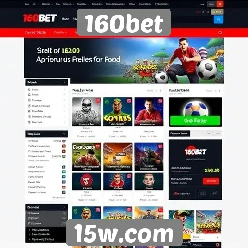 Avaliação do design e usabilidade do site 160bet